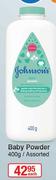 Johnson's Baby Powder Assorted-400g Each