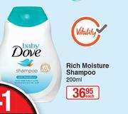 Baby Dove Rich Moisture Shampoo-200ml Each