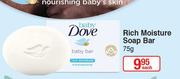 Baby Dove Rich Moisture Soap Bar-75g Each