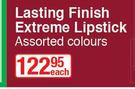 Rimmel Lasting Finish Extreme Lipstick Assorted Colours-Each