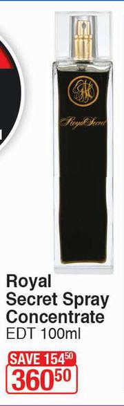 Royal secret perfume dischem store