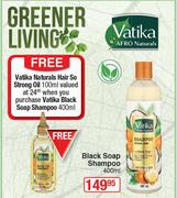 Vatika Black Soap Shampoo-400ml