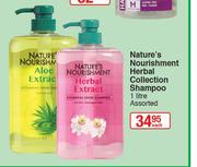 Nature's Nourishment Herbal Collection Shampoo Assorted-1Ltr Each