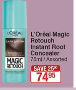 L'oreal Magic Retouch Instant Root Concealer Assorted-75ml