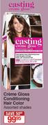 L'oreal Creme Gloss Conditioning Hair Color (Assorted Shades)