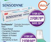 Sensodyne Tothpaste-2 x 75ml
