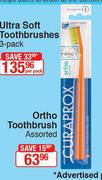 Curaprox Ortho Toothbrush Assorted