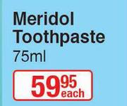 meridol toothpaste price at dischem