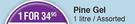 Plus Supreme Pine Gel Assorted-1 Ltr