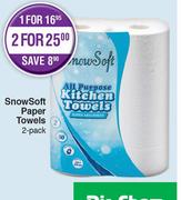 Snow Soft Paper Towels-2 Pack