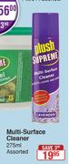Plus Supreme Multi-Surface Cleaner Assorted-275ml
