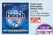 Finish Auto Dishwasher Variety Pack-Per Pack