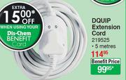 DQUIP Extension Cord 5 Metres 219525