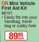 Medic+ Mini Vehicle First Aid Kit 98101