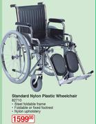 Standard Nylon Plastic Wheelchair 82170