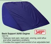Back Support 30/60 Degree 152170