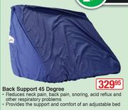 Back Support 45 Degree