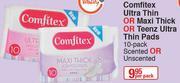 Comfitex Ultra Thin Or Maci Thick Or Teenz Ultra Thin Pads-Per Pack