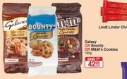 Galaxy Or Bounty Or M&M's Cookies-180g Each