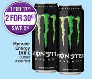 Monster Energy Drink Assorted-500ml Each