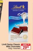 Lindt Swiss Classic Milk Chocolate Assorted-100g 