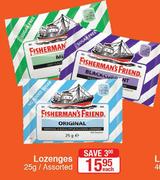 Fisherman's Friend Lozenges Assorted-25g Each