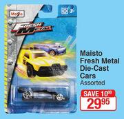 Maisto Fresh Metal Die-Cast Cars Assorted