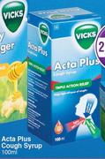 Vicks Acta Plus Cough Syrup-2x100ml 