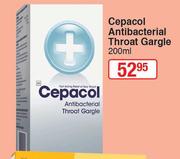 Cepacol Antibacterial Throat Gargle-200ml 