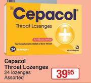 Cepacol Throat Lozenges Assorted-24 Lozenges