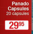 Panado Capsules-20 Capsules