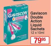 Gaviscon Double Action Liquid Sachets-12x10ml