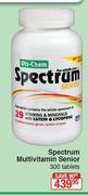 Spectrum Multivitamin Senior-300Tablets