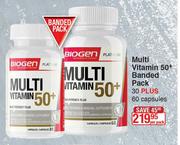 Biogen Multi Vitamin 50+ Banded Pack-30+60 Capsules Per Pack