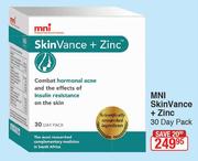 MNI SkinVance + Zinc-30 Day Pack