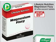 Lifestyle Nutrition Magnesium Fizzy-30 Effervescent Tablets