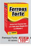 Ferrous Forte-60 Tablets