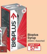 Bioplus Syrup Assorted-200ml