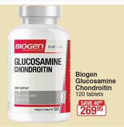 Biogen Glucosamine Chondroitin-120 Tablets