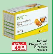 Instant Ginger Drink Assorted-20 Sachets Each