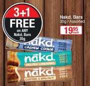 Nakd. Bars Assorted-35g Each