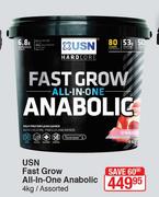 USN Fast Grow All In One Anabolic Assorted-4Kg