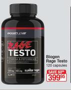 Biogen rage Testo 120 Capsules