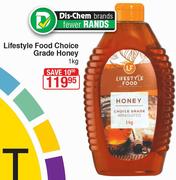 Lifestyle Food Choice Grade Honey-1kg