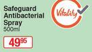 Safeguard Antibacterial Spray-500ml