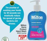 Milton Germ Protect Hand Wash-300ml Pump