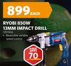 Ryobi 850W 13MM Impact Drill 1397456
