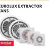 Eurolux Extractor Fans Wall Square 208mm 1232489