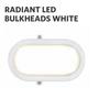 Radiant LED Bulkheads White Oval 12W White 960lm 1440182