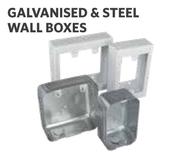 Galvanised & Steel Wall Boxes Galvanised Flush 50 x 50 1164086